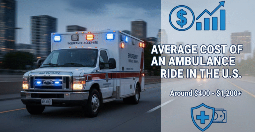 Average Cost of an Ambulance Ride in the U.S.
