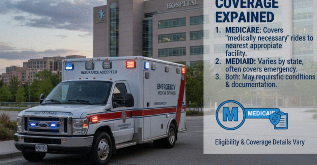 Medicare and Medicaid Ambulance Coverage Explained