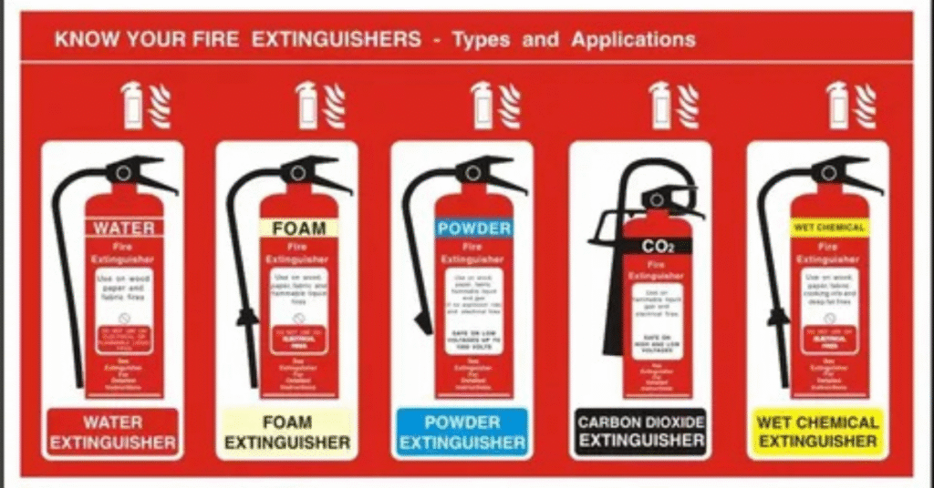 Fire Extinguisher Types in Healthcare